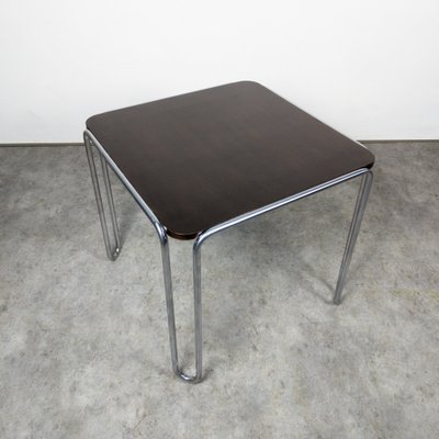 Thonet B 10 Tubular Steel Table by Marcel Breuer from Mücke Melder, 1930s-TLV-1820212