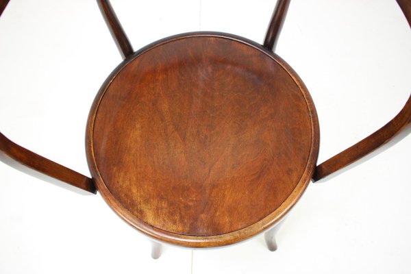 Thonet Mundus Wooden Armchair in Vienna Style, 1920s-TZ-999787