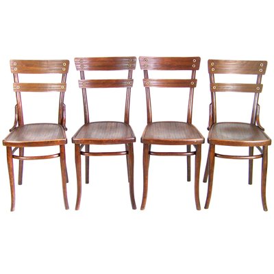 Thonet Nr. 651 Chairs, 1907, Set of 4-TZ-873835