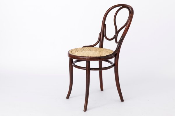 Thonet Vintage Chair No. 20 in Bentwood & Viennse Weaving, Austria, 1940s-DOM-2042115