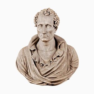 Thorwaldsen, Neoclassical Bust, 19th Century, Marble-FLW-1402301