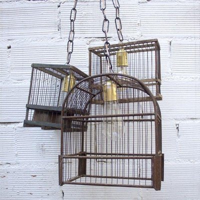 Three Cage Lamp-CQZ-648461