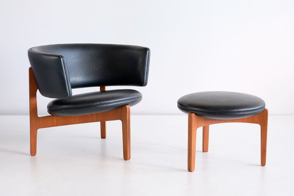 Three-Legged Stools in Teak by Sven Ellekaer for Christian Linneberg, Denmark, 1962,Set of 2-FMT-920075