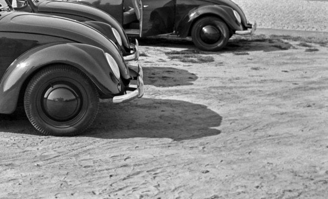 Three Models of the Volkswagen Beetle Parking, Germany, 1938, Photograph-DYV-1147293