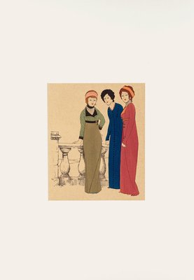 Three Models - Original Stencil by Paul Iribe - 1908 1908-ZCI-761709