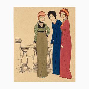 Three Models - Original Stencil by Paul Iribe - 1908 1908-ZCI-761709