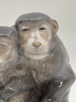 Three Monkeys by Knud Kyhn for Royal Copenhagen, Denmark, 1920-CZ-1806322