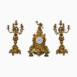 Three-Piece Clock by Samuel Marti, Set of 3-RCE-1100071