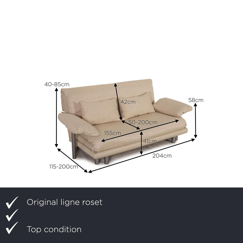 Three-Seater Multy Sofa in Cream Fabric from Ligne Roset