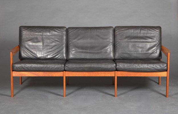 Three-Seater Sofa by Illum Wikkelsø for Niels Eilersen, 1960s-JIX-2023400