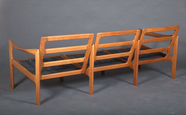 Three-Seater Sofa by Illum Wikkelsø for Niels Eilersen, 1960s-JIX-2023400