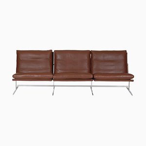 Three Seater Sofa in Brown Leather by Fabricius and Kastholm, 1960s-MTD-1400744