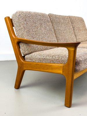 Three-Seater Sofa in Teak by Juul Kristensen, 1960s-QEQ-2035657