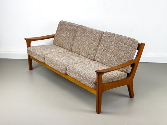 Three-Seater Sofa in Teak by Juul Kristensen, 1960s-QEQ-2035657