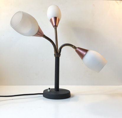 Three Shade Table Lamp from E. S. Horn, 1950s-LCR-587218