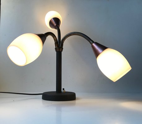 Three Shade Table Lamp from E. S. Horn, 1950s-LCR-587218