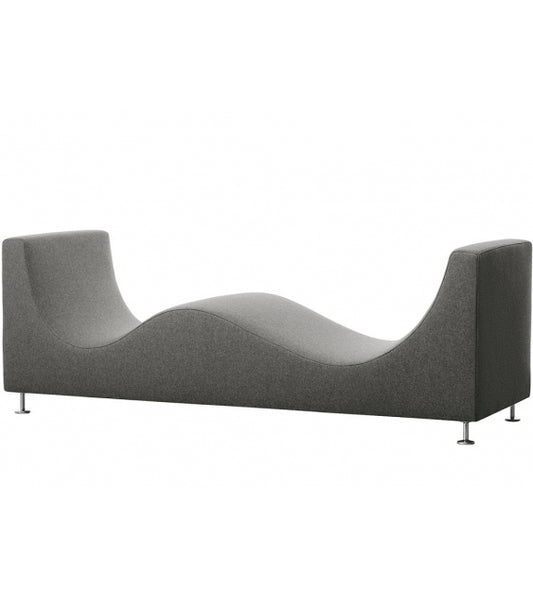 THREE SOFA DE LUXE Backless sofa (Upholstery Material - Fabric BIELASTICO COLOR OPTICAL) (Request Info)