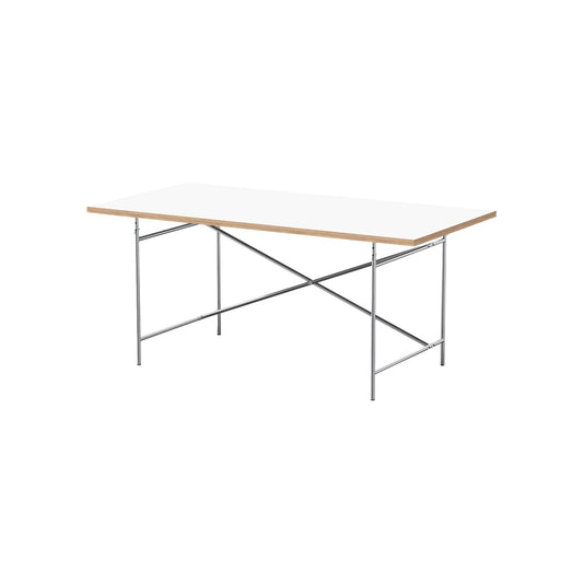 [빈티지/매장즉시발송] RICHARD LAMPERT | Eiermann 2 Table 160 (Melamine White/Chrome)