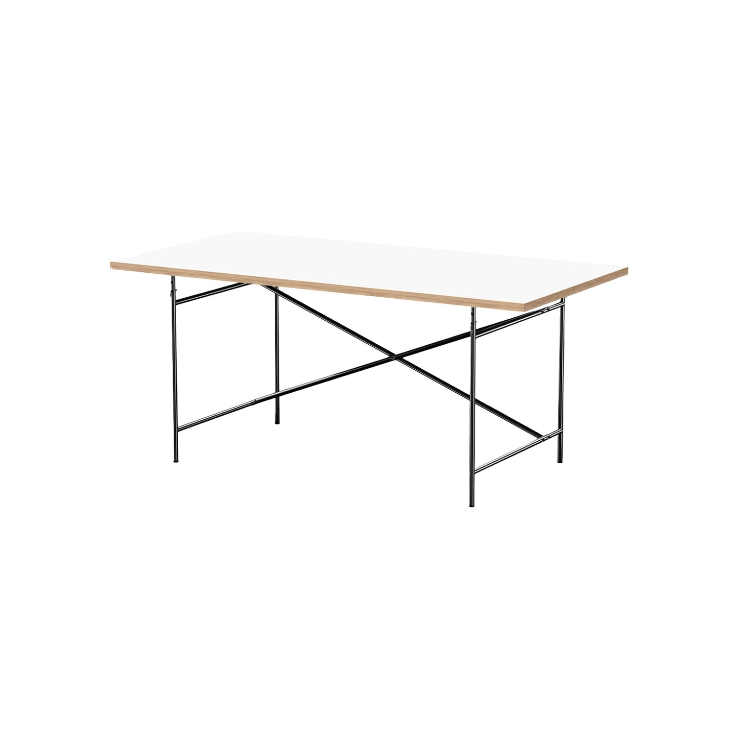 [빈티지/매장즉시발송] RICHARD LAMPERT | Eiermann 2 Table 160 (Melamine White/Black)