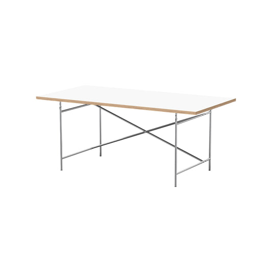 [빈티지/매장즉시발송] RICHARD LAMPERT | Eiermann 2 Table 200 (Melamine White/Chrome)