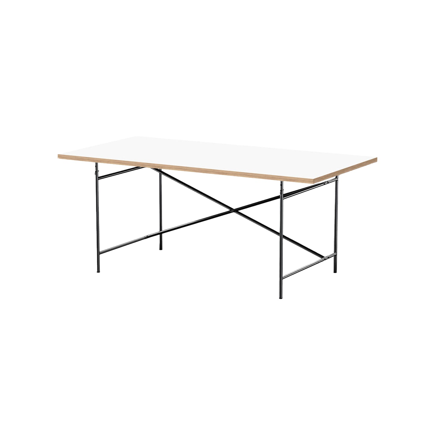[빈티지/매장즉시발송] RICHARD LAMPERT | Eiermann 2 Table 200 (Melamine White/Black)
