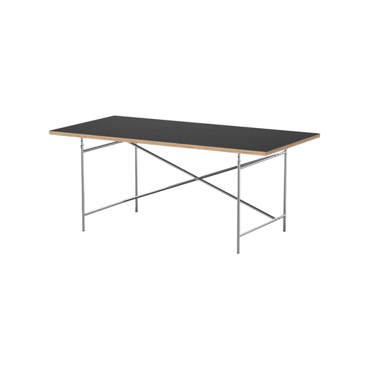 [빈티지/매장즉시발송] RICHARD LAMPERT | Eiermann 2 Table 200 (Linoleum Black/Chrome)