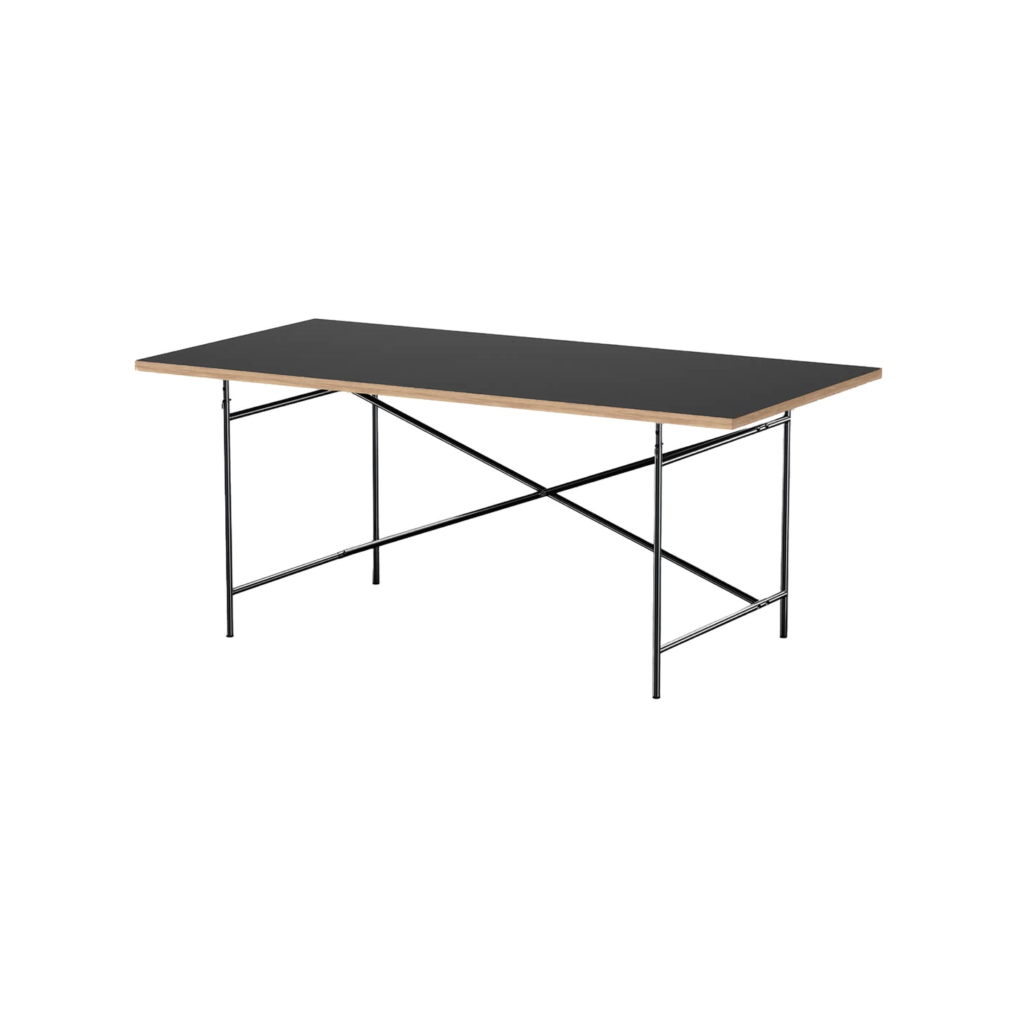 [빈티지/매장즉시발송] RICHARD LAMPERT | Eiermann 2 Table 200 (Linoleum Black/Black)
