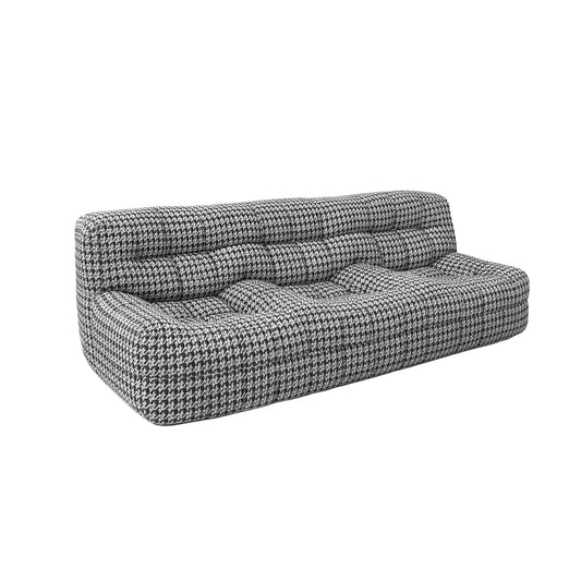 [빈티지/매장즉시발송] 카시마소파 | Vintage Houndstooth Fabric Kashima 3-Seat Sofa