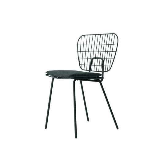 [빈티지/매장즉시발송] Audo Copenhagen | WM String Dining Chair (+Indoor Cushion) Dark Green