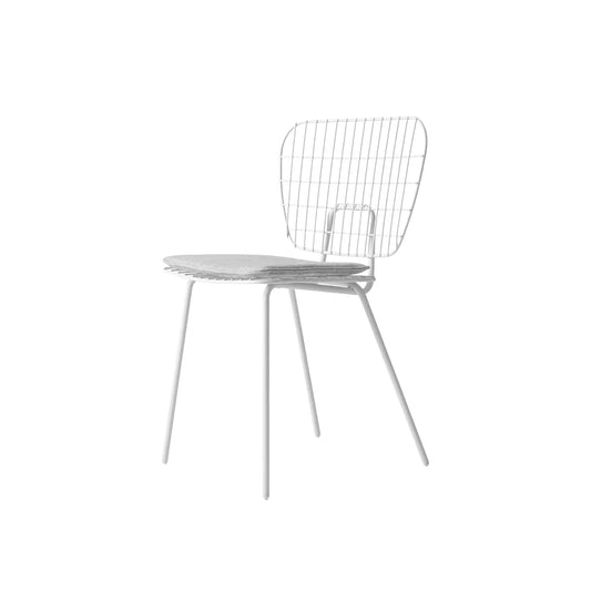 [빈티지/매장즉시발송] Audo Copenhagen | WM String Dining Chair (+Indoor Cushion) White