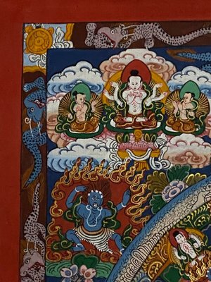 Tibetan Artist, Thangka, Pre-1800, Drawing-QKG-1450958