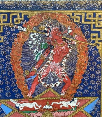 Tibetan Artist, Thangka, Pre-1800, Drawing on Paper-QKG-1447619