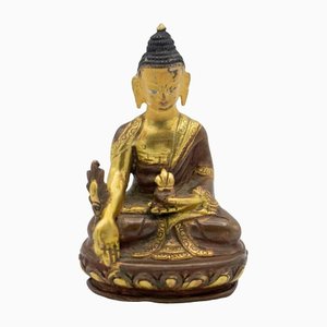 Tibetan Buddha Sakyamuni Statuette, 19th Century-RCE-1447037