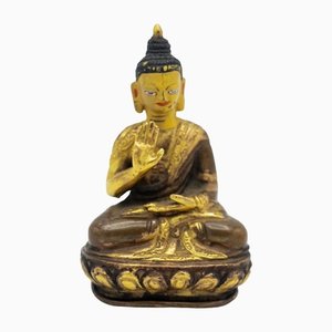 Tibetan Buddha Statue in Bronze, 19th Century-RCE-1447099