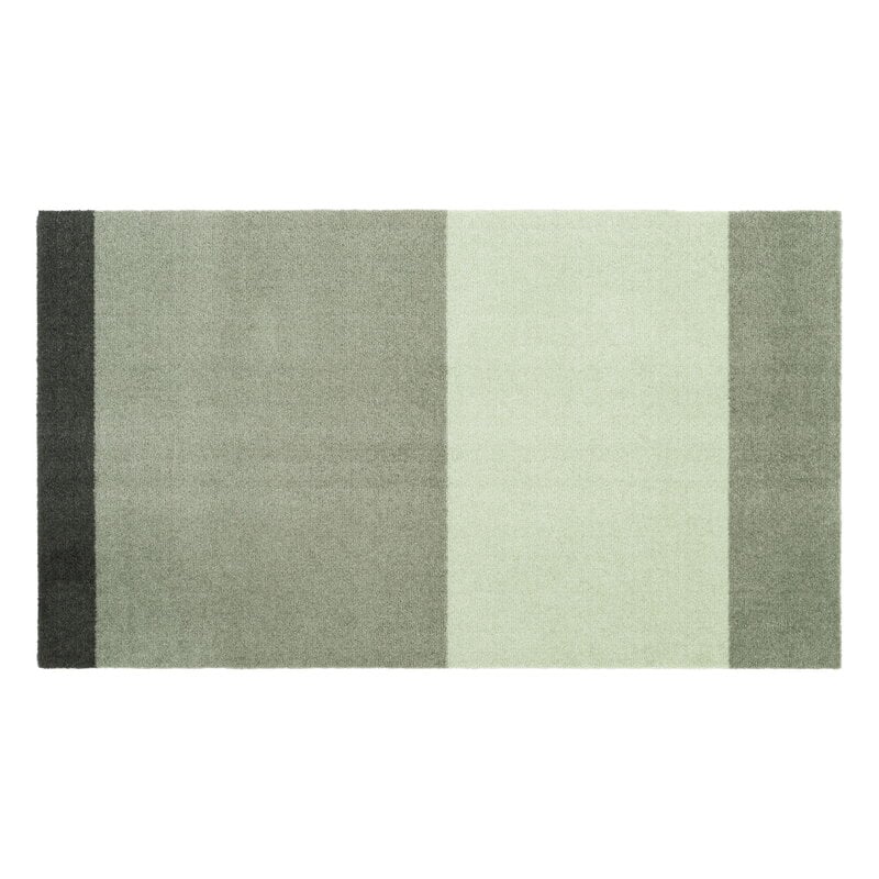 Stripes horizontal rug by Tica Copenhagen #67 x 120 cm, green #