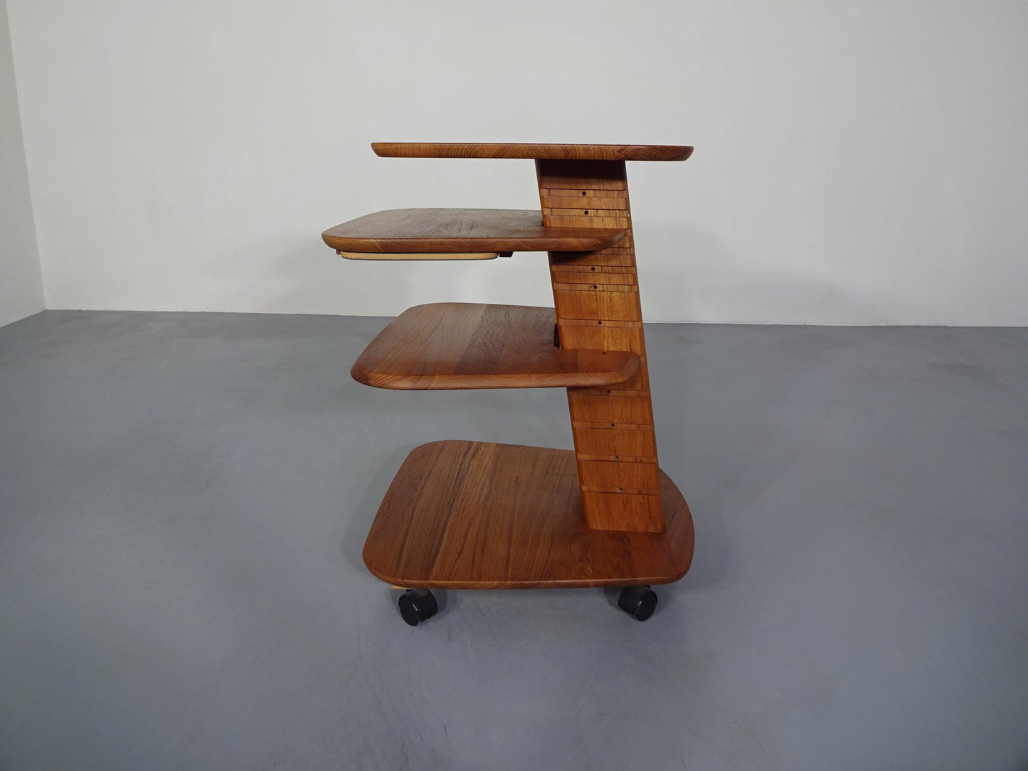 Tiered Console Table by Aksel Kjersgaard for Odder Adjustable, 1970s