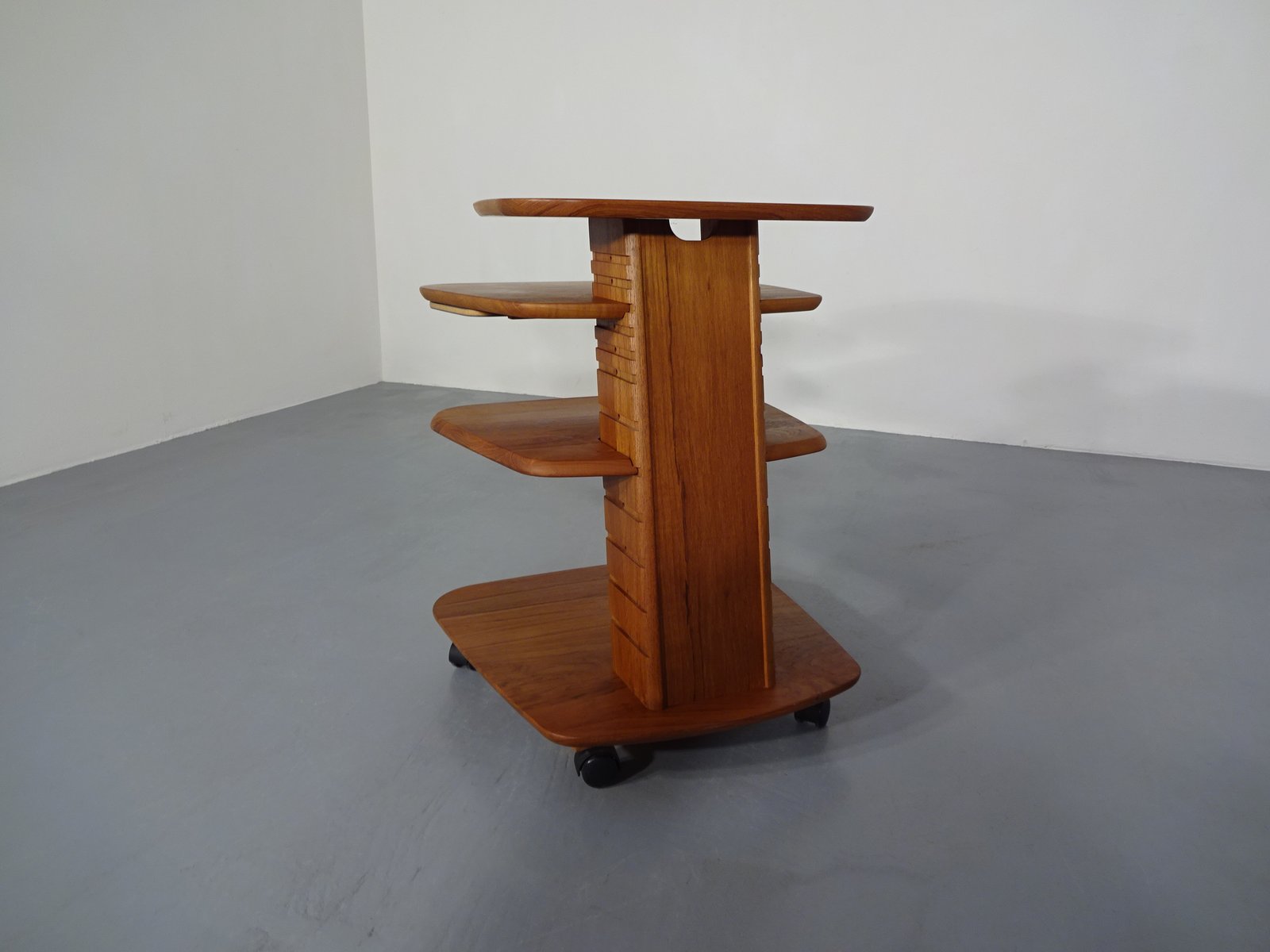 Tiered Console Table by Aksel Kjersgaard for Odder Adjustable, 1970s