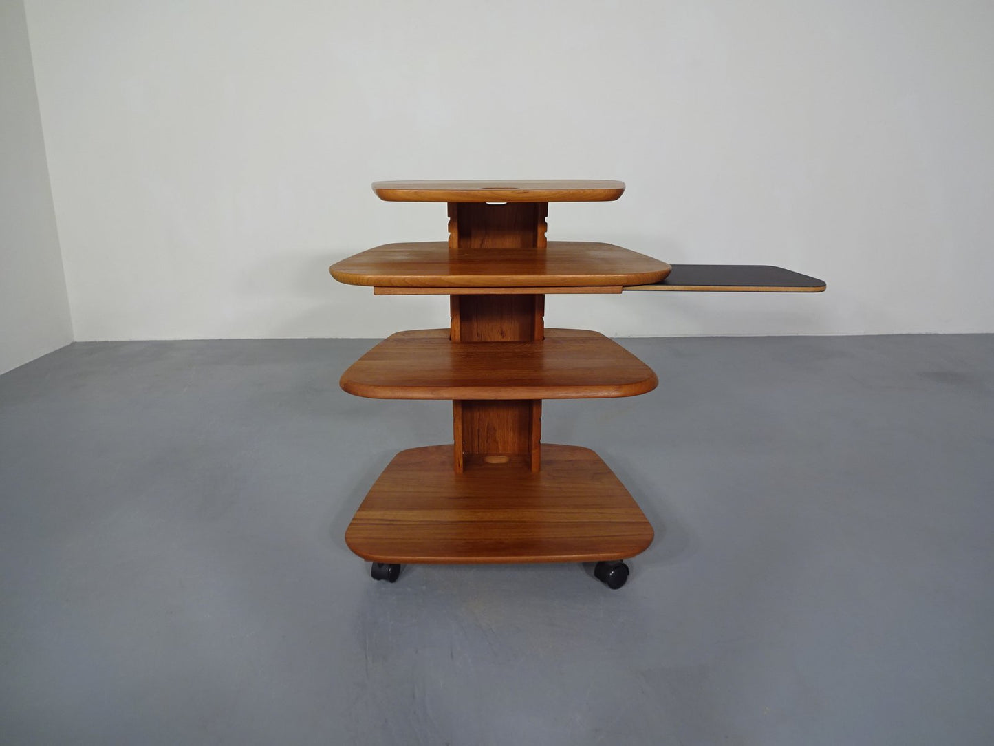 Tiered Console Table by Aksel Kjersgaard for Odder Adjustable, 1970s