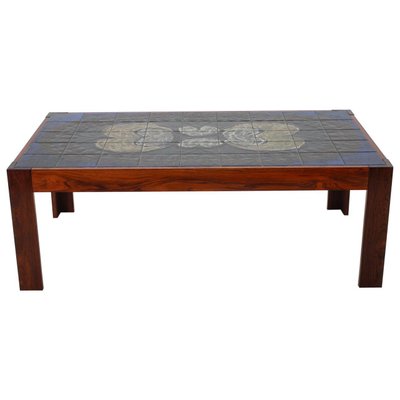 Tile Coffee Table from Mobelintarsia, Denmark, 1960s-TZ-738319