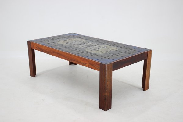 Tile Coffee Table from Mobelintarsia, Denmark, 1960s-TZ-738319