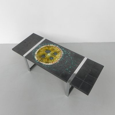 Tile Table with Chrome Frame and Tiles from Belarti-TL-1365168