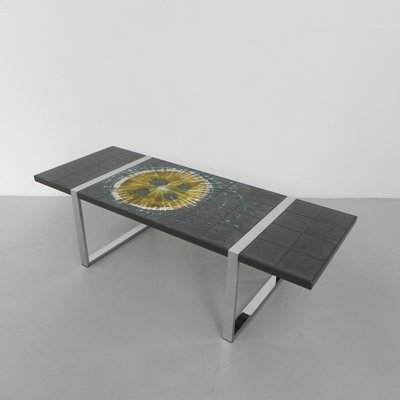 Tile Table with Chrome Frame and Tiles from Belarti-TL-1365168