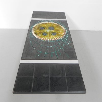 Tile Table with Chrome Frame and Tiles from Belarti-TL-1365168