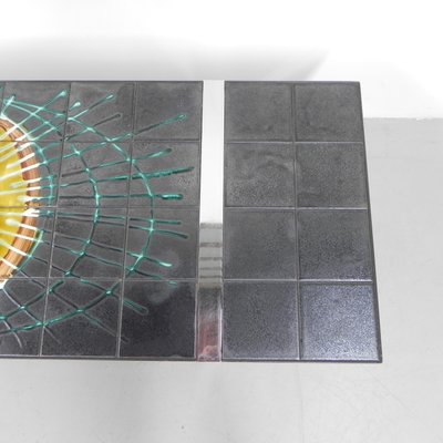 Tile Table with Chrome Frame and Tiles from Belarti-TL-1365168