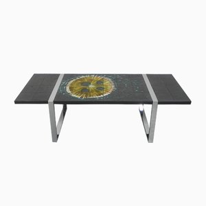 Tile Table with Chrome Frame and Tiles from Belarti-TL-1365168