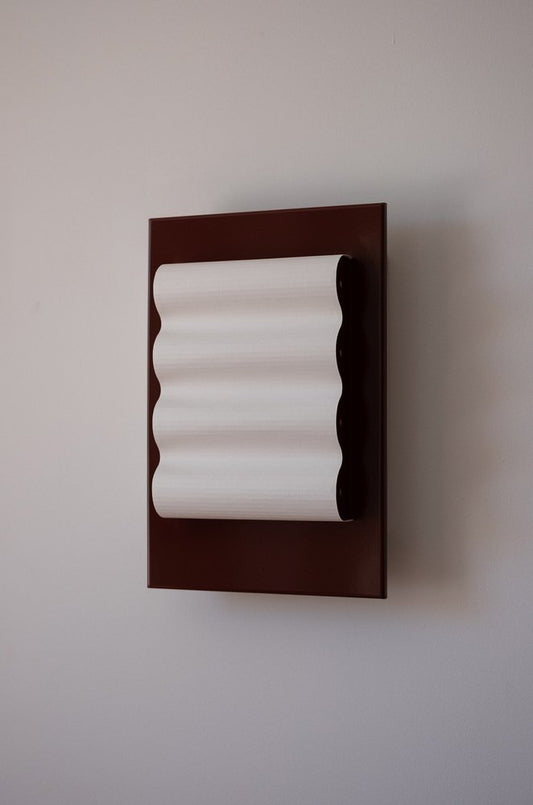 Tiles Alu Brun M Wall Light by Violaine Dharcourt