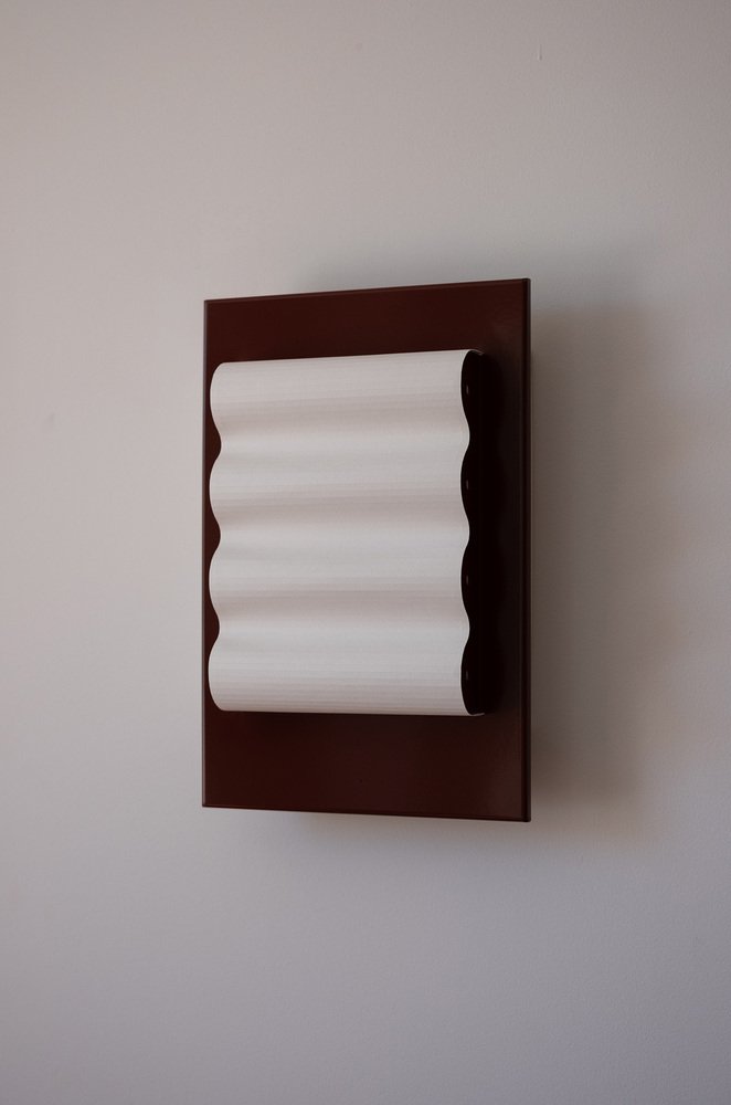 Tiles Alu Brun S Wall Light by Violaine Dharcourt