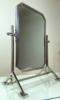 Tilting Vanity Mirror in Art Deco Style, 1940s-WZZ-1263716