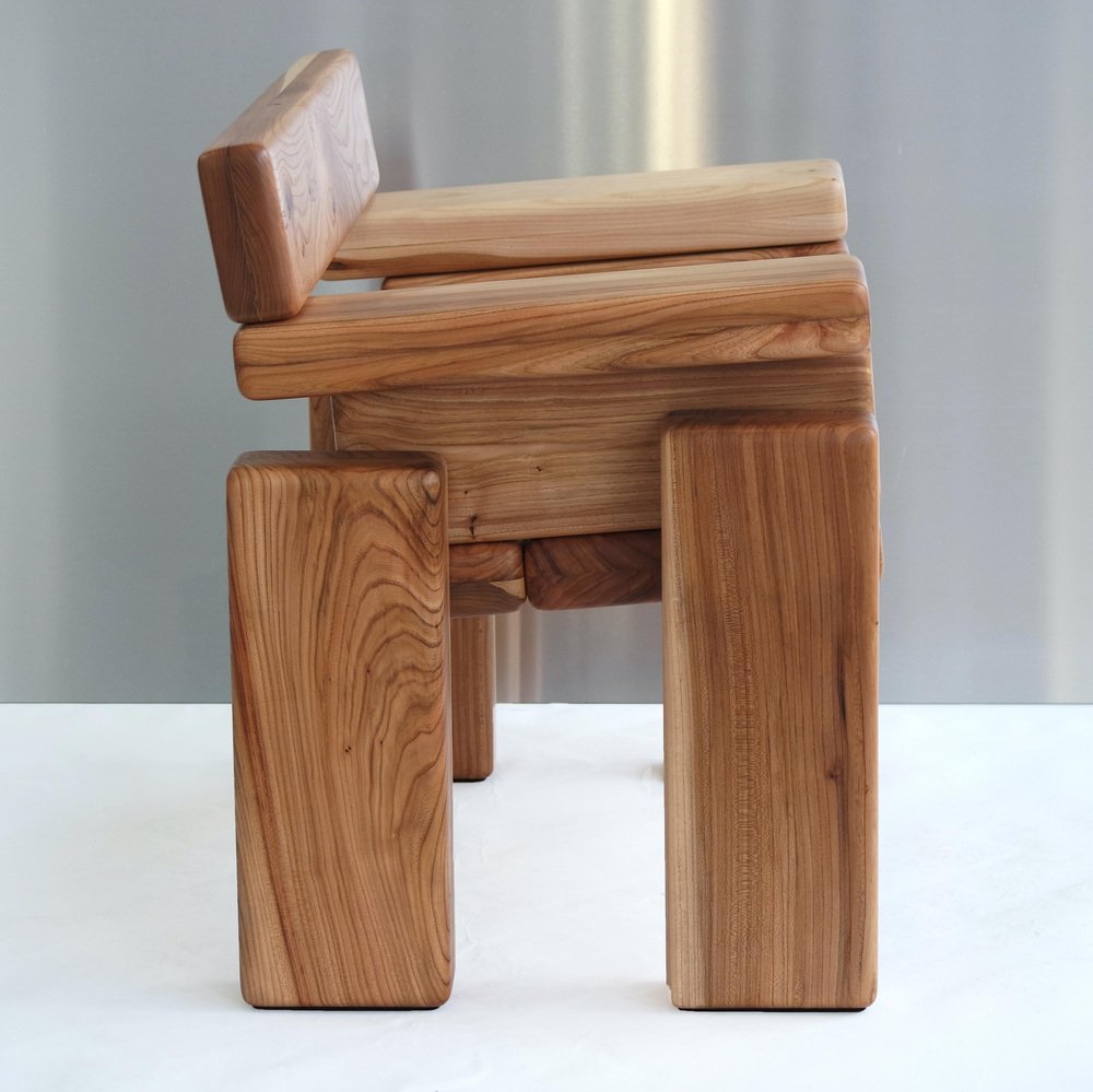 Timber Armchair by Onno Adriaanse