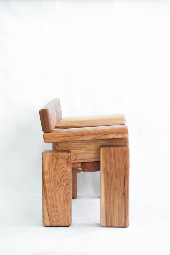 Timber Armchair by Onno Adriaanse